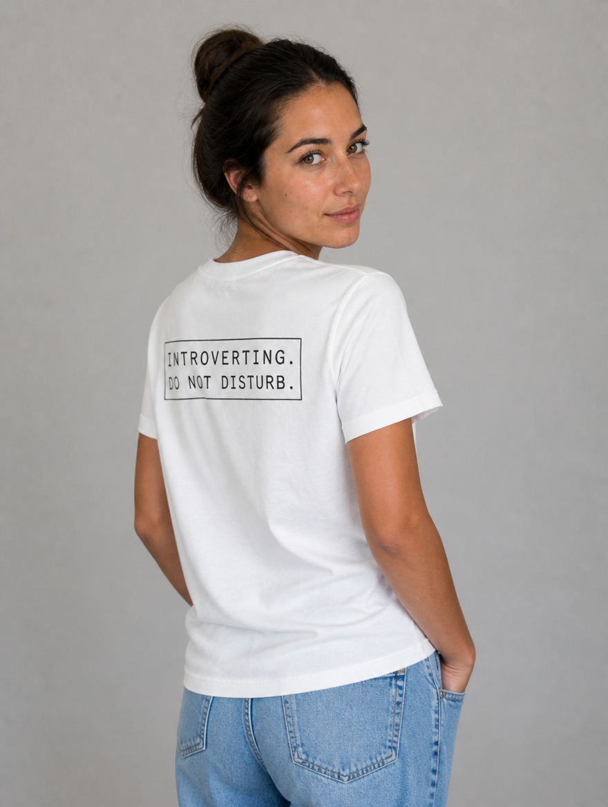 Introverting Do Not Disturb - studio shot